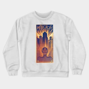 Fritz Lang METROPOLIS 1927 Science Fiction Film Vintage Movie Crewneck Sweatshirt